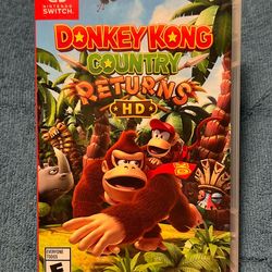 Nintendo Switch Donkey Kong Country Returns HD