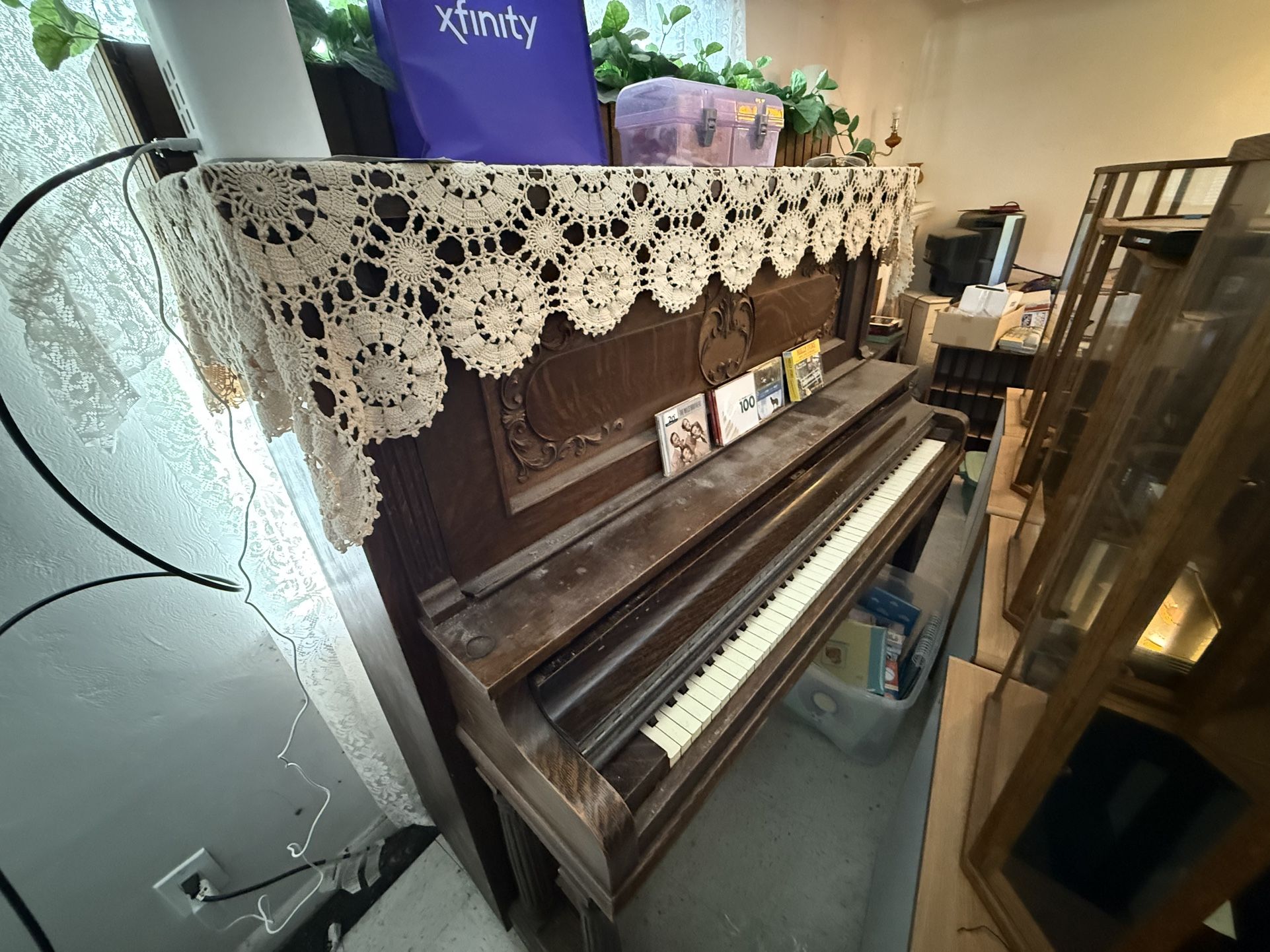 Free Victor Upright Piano.