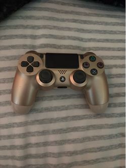 Gold PS4 Controller