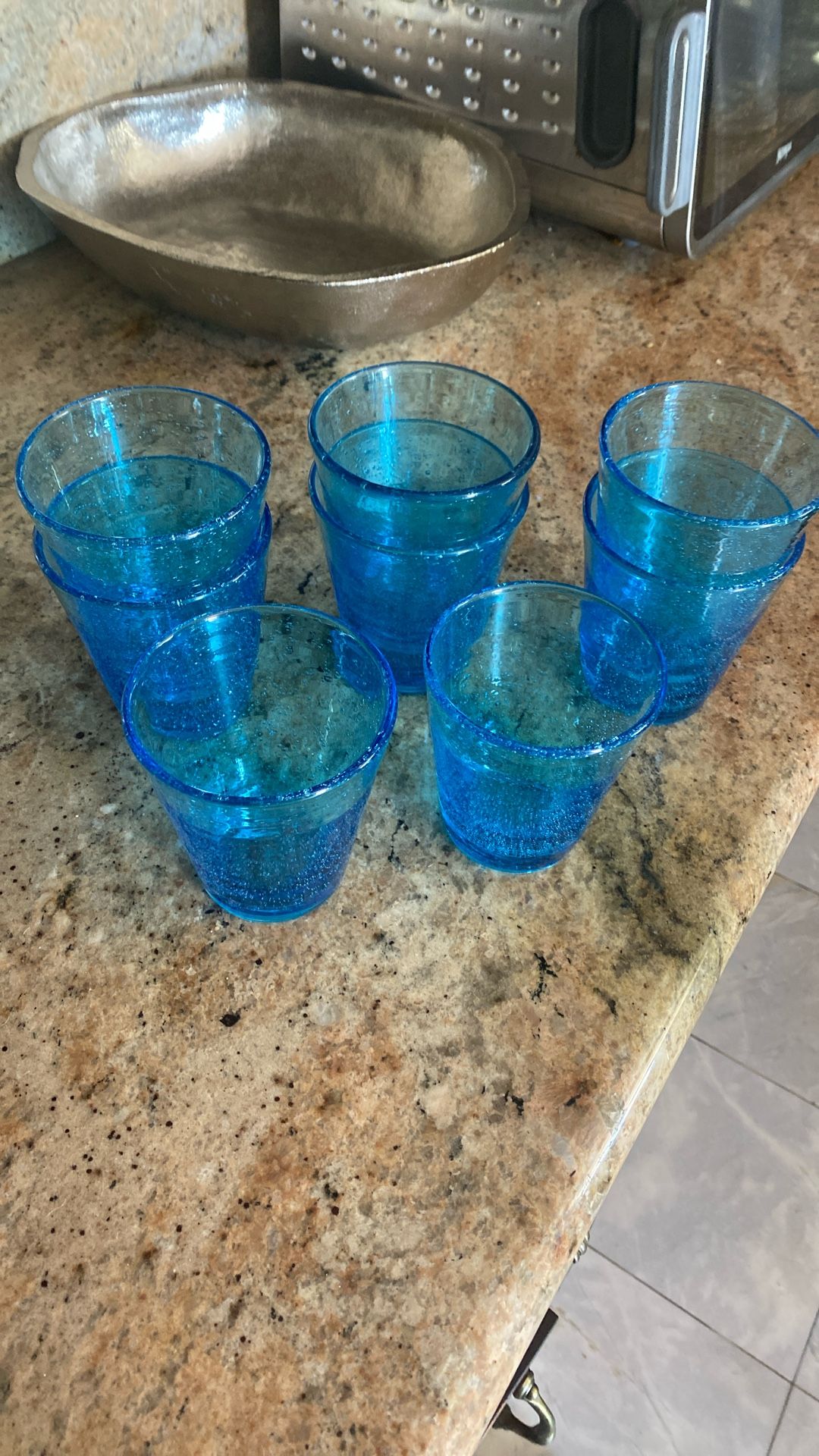 8 Glasses Hand Made
