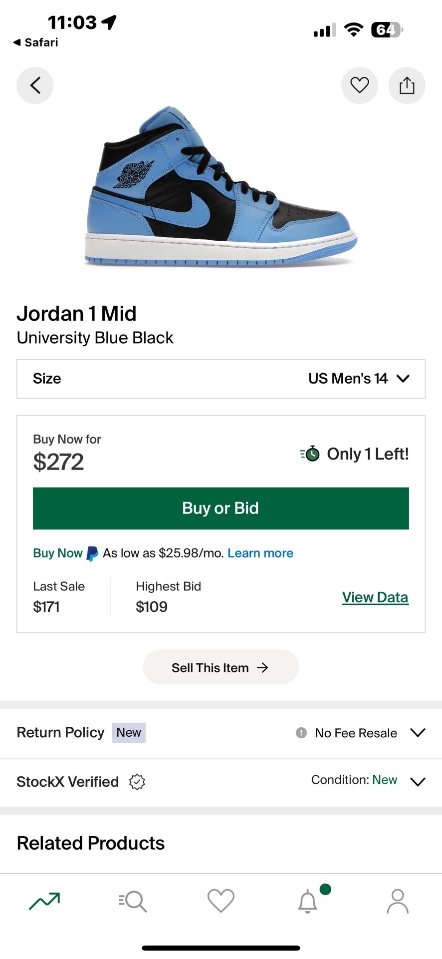 Men’s Jordan’s