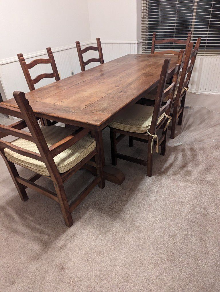 Custom Built Dining room Table.