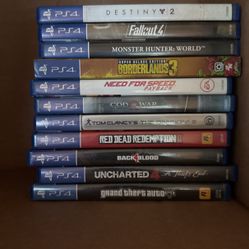 PS4 Games $10 Each