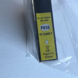 1 Ink Cartridge, CP-2200XLY Yellow