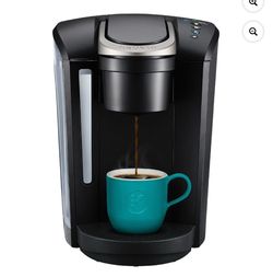 Keurig K-Select Single-Serve K-Cup Pod Coffee Maker with 12oz Brew Size, Strength Control, Matte Black