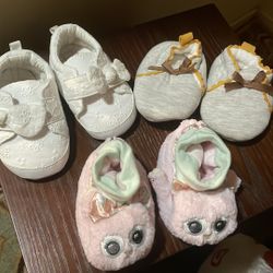Baby Crib Shoes And Slippers 3/12 Months