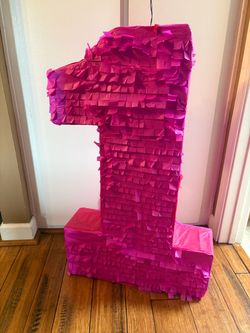 Piñata Pink First Birthday One