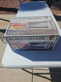Black and decker toaster oven