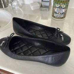 Women's Leather Ballet Flats Size 8 Michael Kors