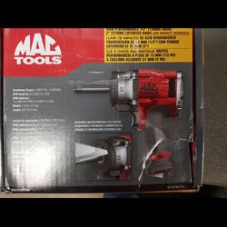 1/2 Long Anvil Mac Tools Impact Wrench 