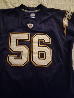 Merriman actual game jersey from the Chargers