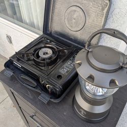 Camping Items- ( Butane Stove & Lantern )