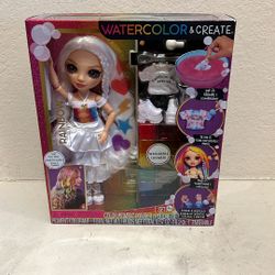 RAINBOW HIGH WATERCOLOR & CREATE NEW IN BOX