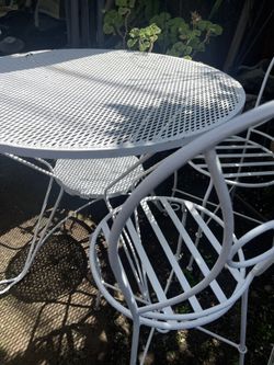 Bistro Table And Chairs