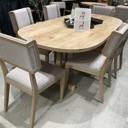 New Viktor Dining Table and chairs by Mercana