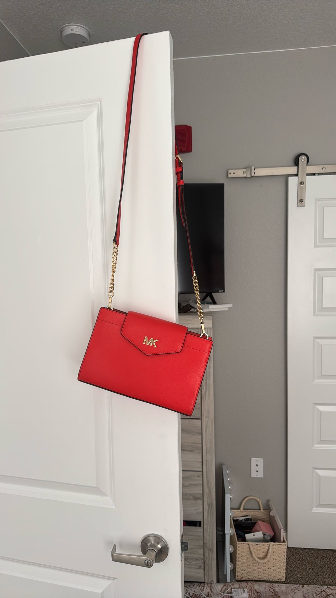 Orange Michael Kors Crossbody