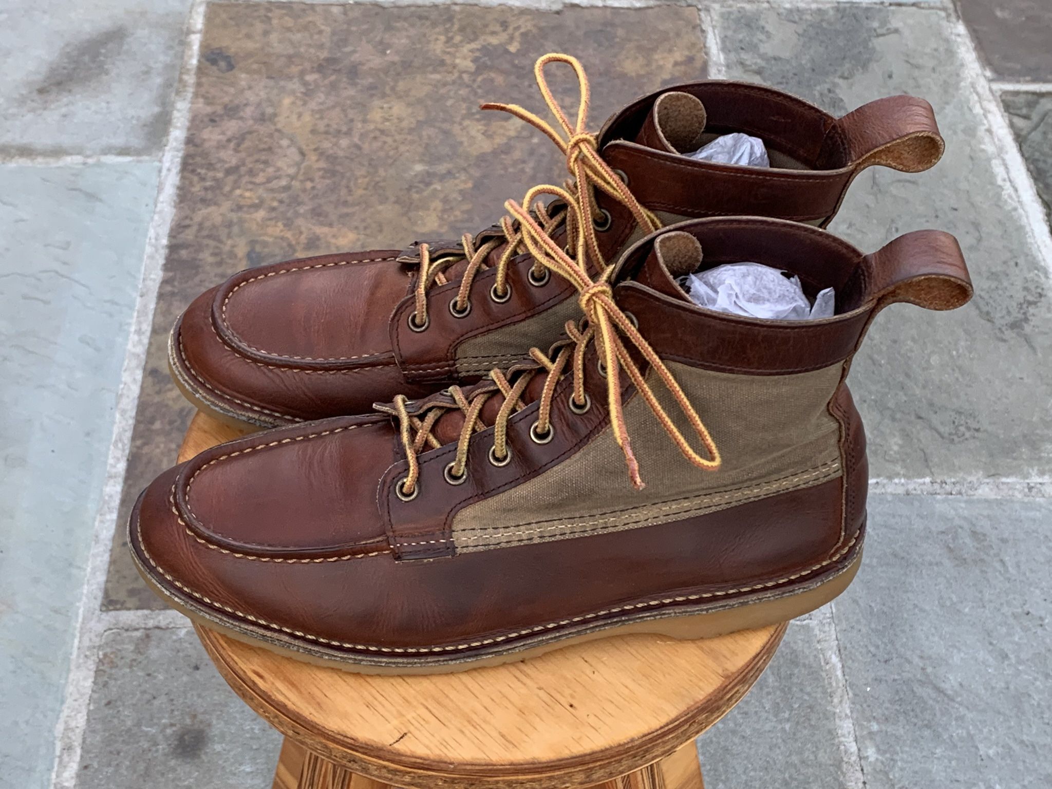 Red Wing 3335 Weekender Moc 6” Boot Copper Rough & Tough Leather