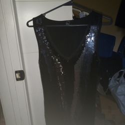 Sequins Fitted Dress