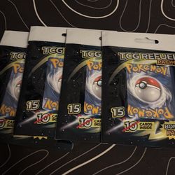 TCG Refuel Pokemon packs 