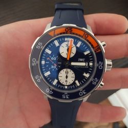 Men's Iwc Aquatimer Chronograph Watch