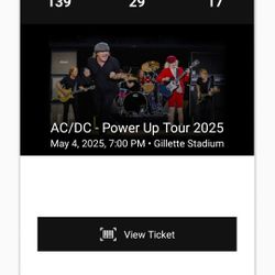Tickets To Acdc