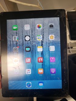 iPad 4th generation cracked screen