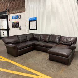 Arhaus Brentwood Chaise Sectional 114-140" (DELIVERY AVAILABLE) 