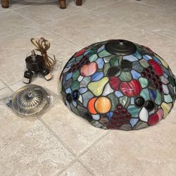 Tiffany style hanging lamp