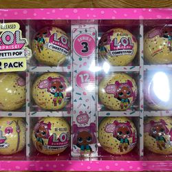 Lol Surprise Confetti Pop 12 Pack