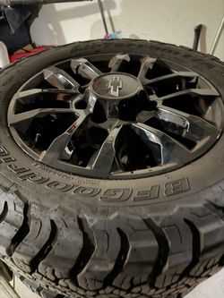 Chevy 2500 HD wheels/tires