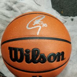 Stephen Curry Signed Basketball 