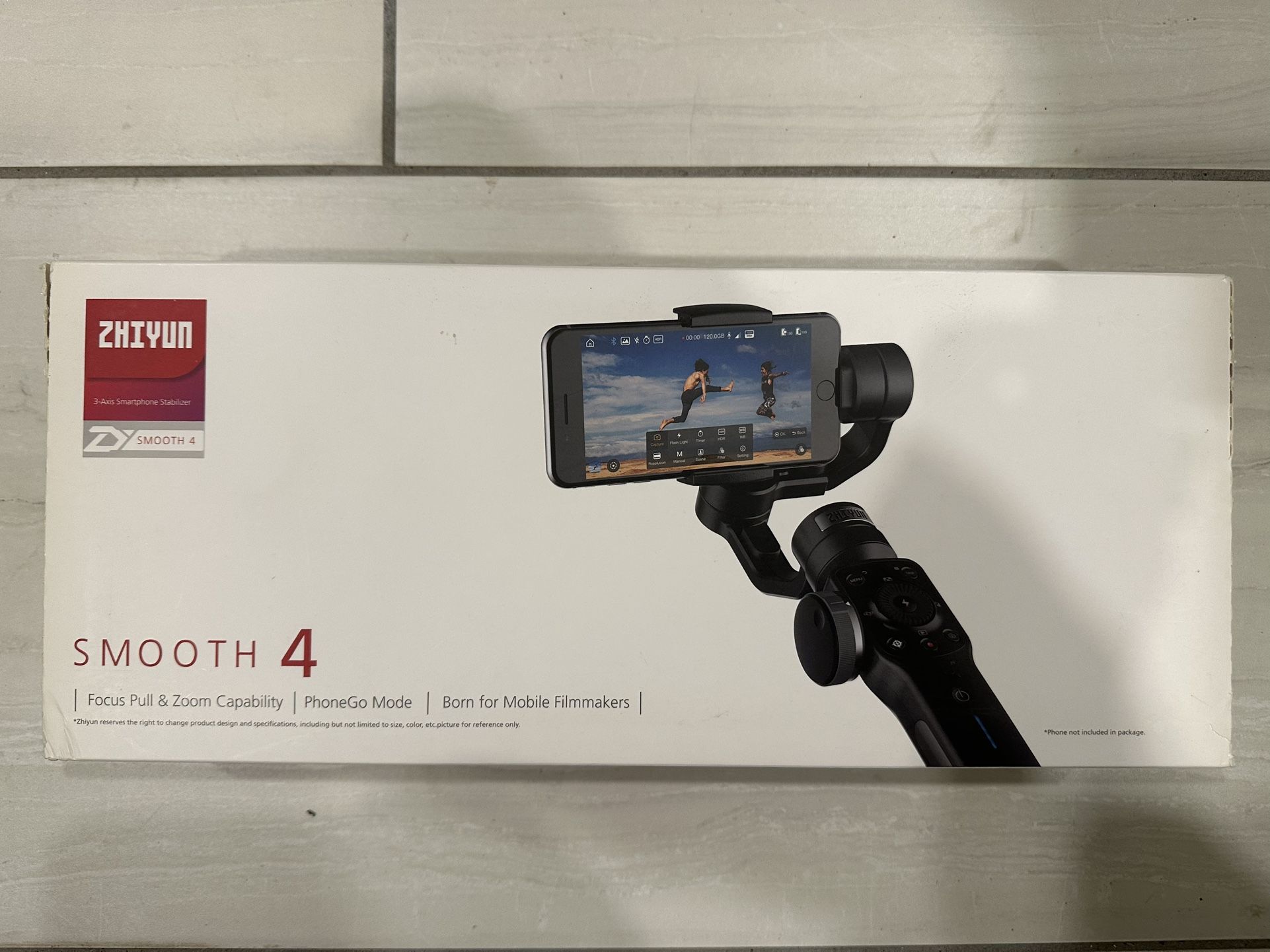 Zhiyun Smooth 4 3-Axis Handheld Gimbal Black Camera Stabilizer
