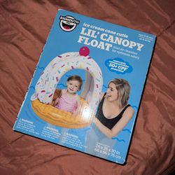 NEW BIGMOUTH Lil Cupcake Canopy Pool Float 