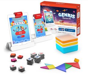 NEW Osmo - Genius Starter Kit for iPad - 5 Educational Learning Games - Ages 6-10