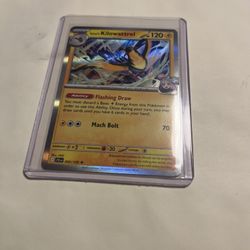 Pokémon Iono's Kilowattrel Holo (055/159)