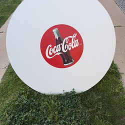 Vintage Coca-Cola Café Table Top