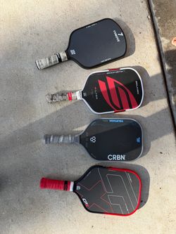 Pickleball paddles