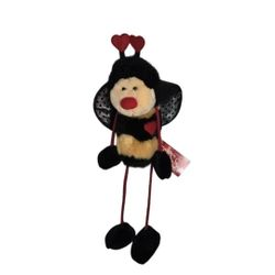 Russ Berrie Bangles The Valentine Stuffed Bumble Bee Plush Toy Stuffed Animal