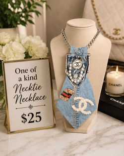 One of a kind Necktie Necklace