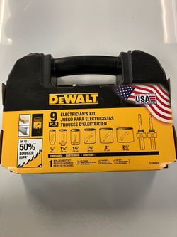 Dewalt electrician kit 9pc
