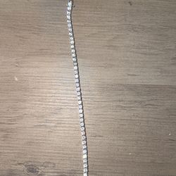✨ 7.5” Silver Cubic Zirconia Tennis Bracelet – Elegant & Sparkling ✨