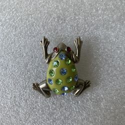 Vintage Frog or Toad Pin Brooch