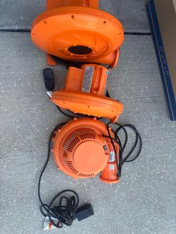 Blowers for inflatables
