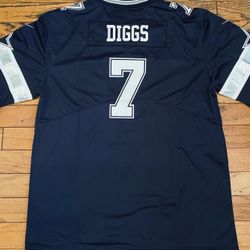 Navy Trevon Diggs Dallas Cowboys Jersey #7