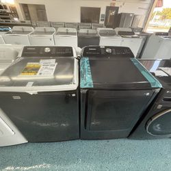 Lavadora Y Secadora Con Garantía De Factoría Samsung 