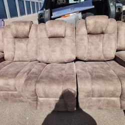 Electric Reclining Sofa And Reclining Chair