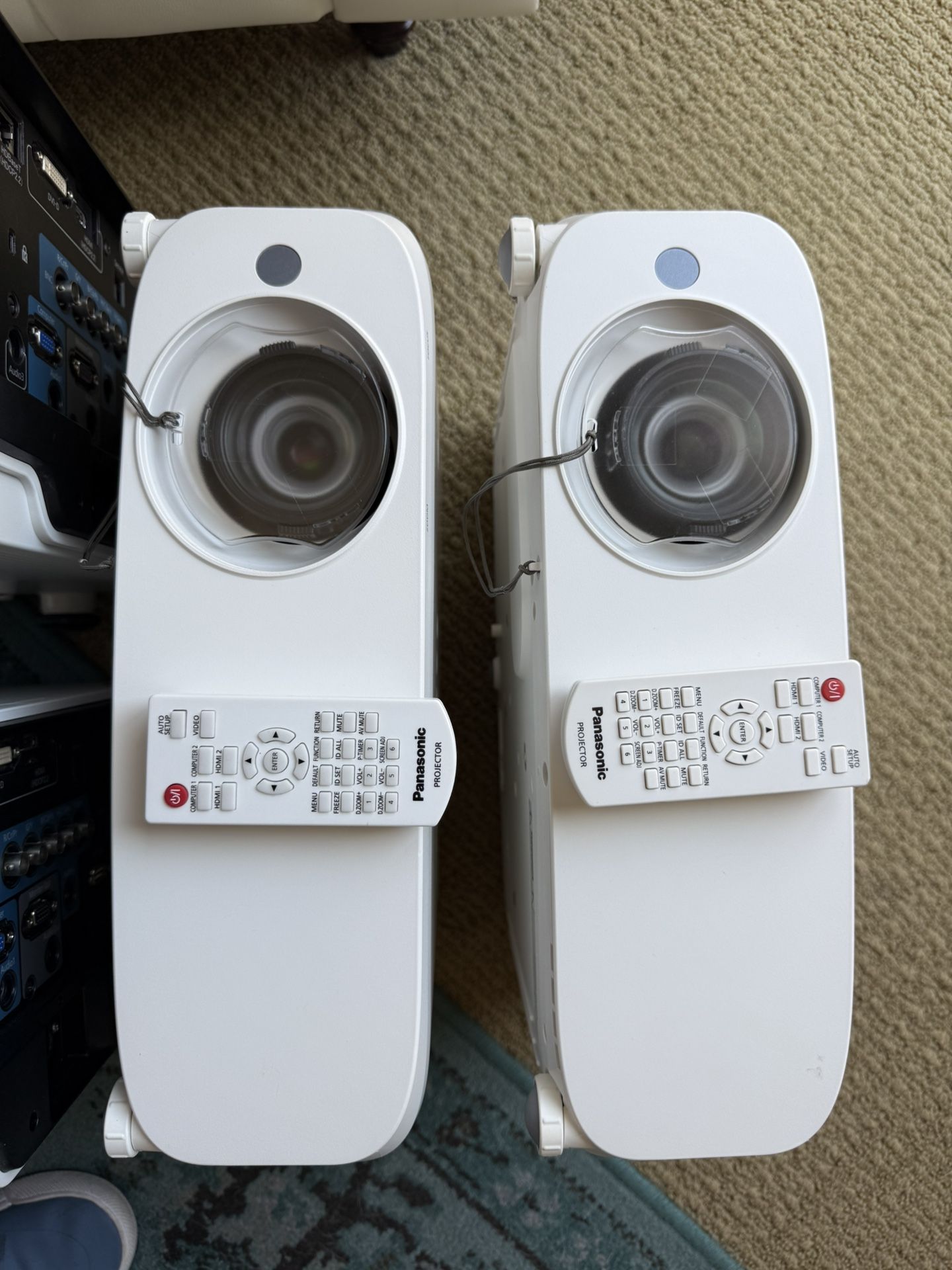 Panasonic PT-VZ580 Projectors (Set of 2) - Lightly Used - $1400 for Both or $800 Each