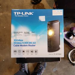 Tp-link 300mbps Wireless Docsis 3.0 Cable Modem Router