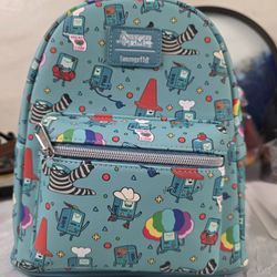 Loungefly Adventure Time BMO Poses Mini Backpack