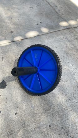 Ab wheel blue